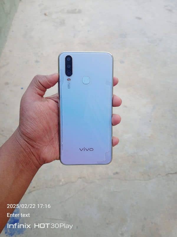 Vivo y17 8/256 dual sim pta approved with box 0