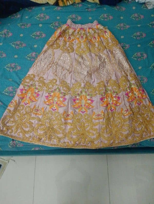 Embroidered lehenga 0