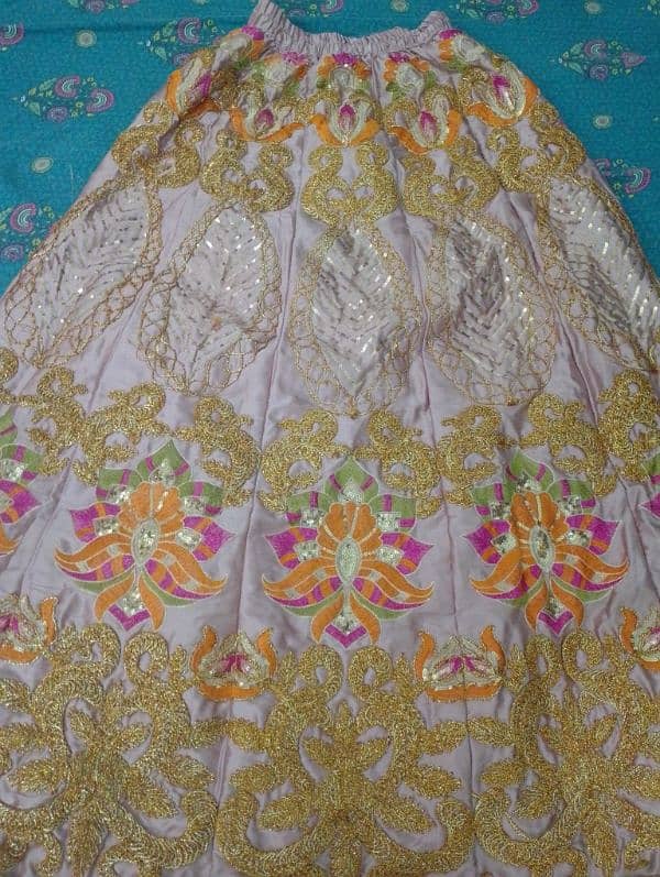 Embroidered lehenga 2