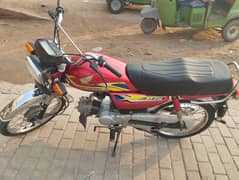 Honda CD 70 2018 converted into 2025