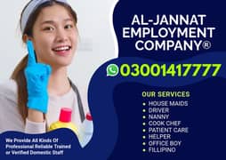 Provide Maid , Driver, Helper, Couples, Patient Care, Cook Available