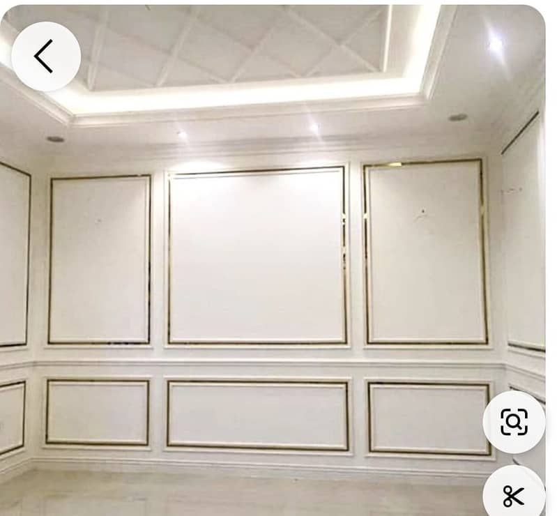 false ceiling, pop ceiling, Gypsum Board 8x4, Fancy Ceiling. media wall 3