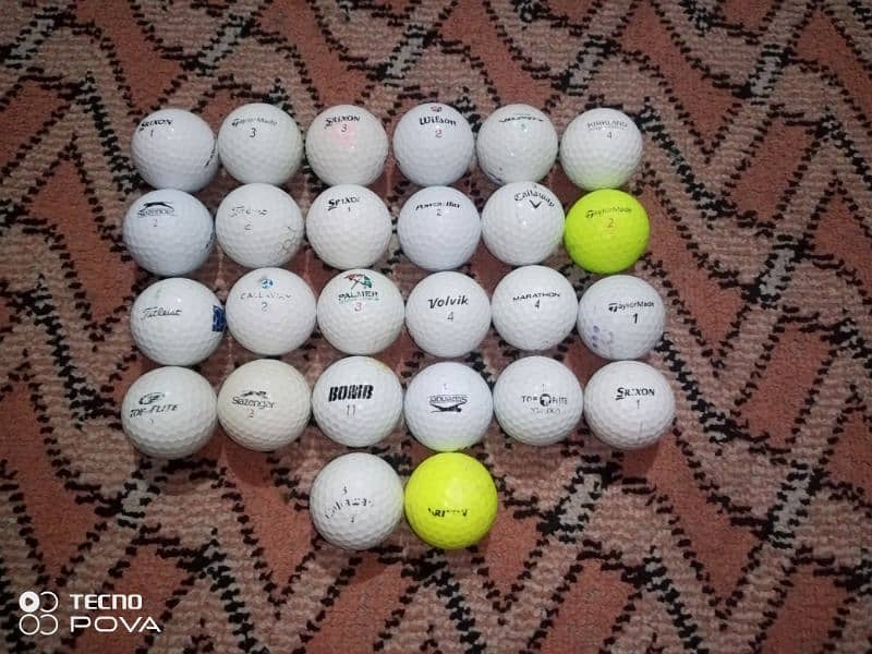 Golf sticks & Balls 13