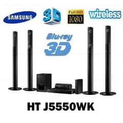 Blu-ray Home Theater Set HT-J5550WK with Sony Led