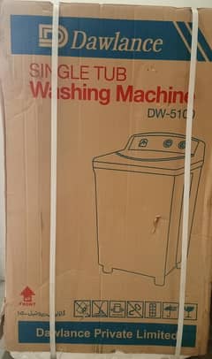 Brand New Dawlance Washing Machine - Genuine Seal Pack