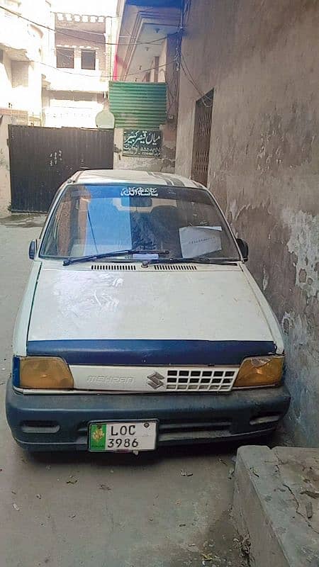 Suzuki Mehran VX 1990 urgent sale 4