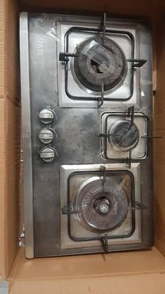 3 Burner Manual Stove For Sale