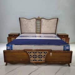 Wooden frame all and Betulful bed set