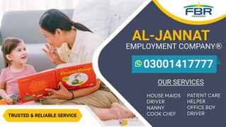 House Maid, Babysitter, Cook,Nurse, Driver,Patient Care Domestic staff