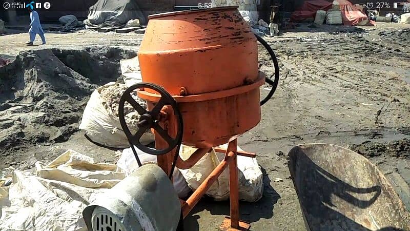 concrete mixture machine 0