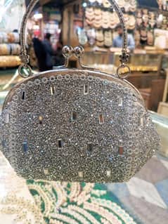 Silver Cluch Purse