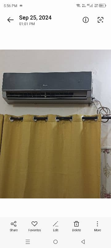 gree split ac 1.5 ton non inverter 0