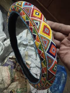 Handmade Steering Wheel Cover