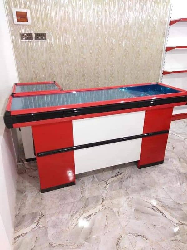 super store racks cash counter manufacturer 2