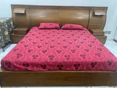 King Size Bed with New Mattress