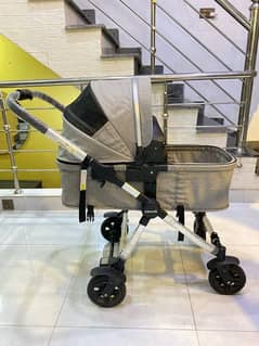 Baby stroller / pram 2 in 1 imported