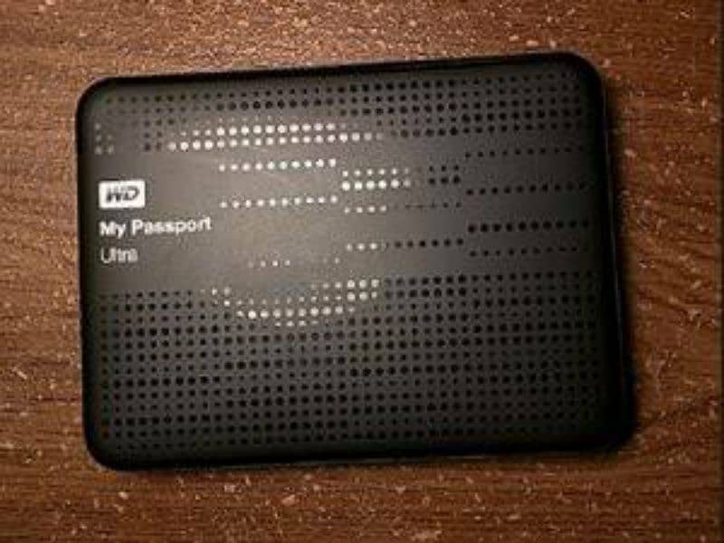 WD Passport ultra 1tb external hard drive HDD 0