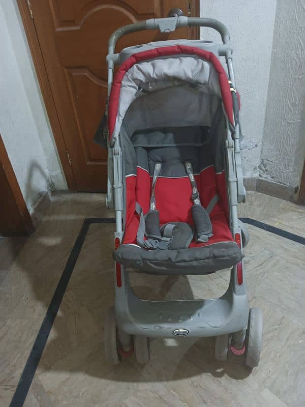 Big Stroller with heavy wheels 0