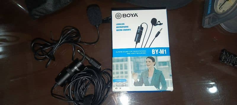 Boya BY M1 mic Professional Collar Microphone 4