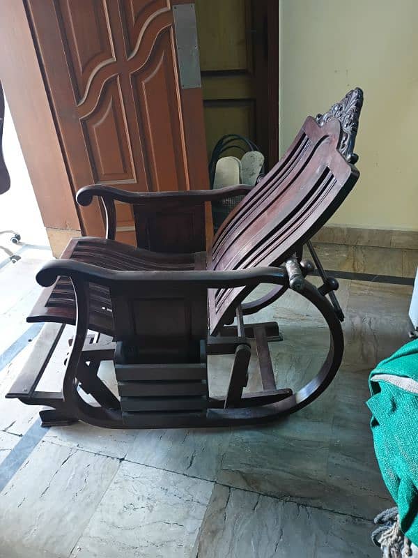 wooden rocking chair 2