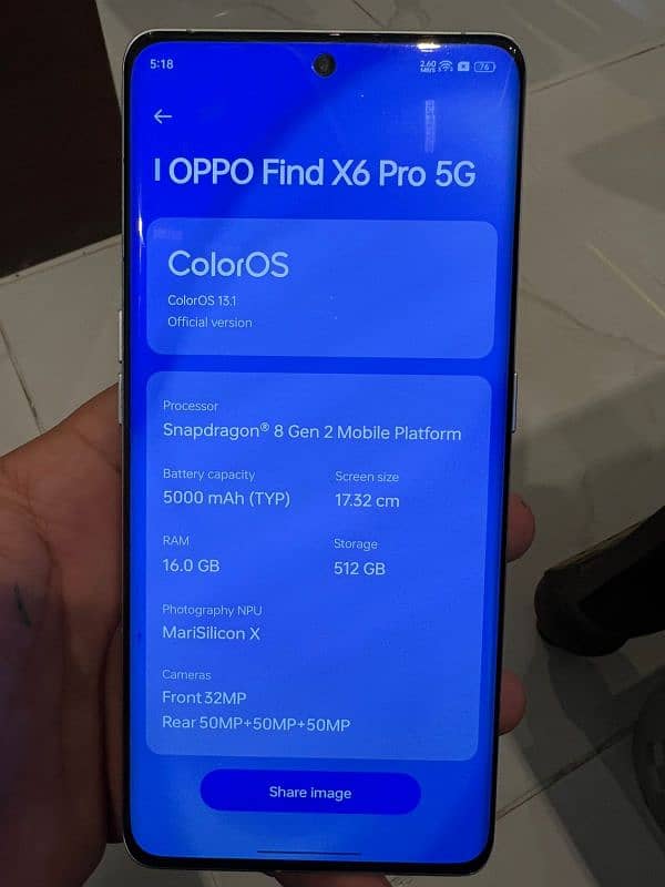 oppo find x6 pro Non PTA 4