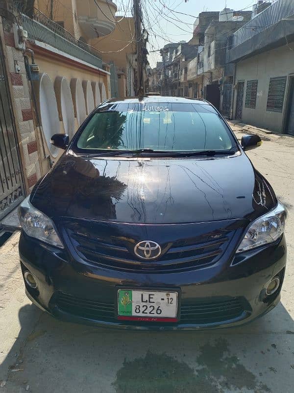 Toyota Corolla XLI 2012 1