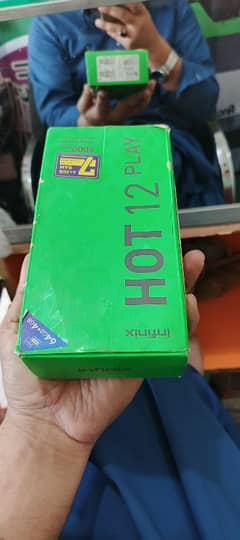 infinix HOT12 PALAY 4/64 only BOX