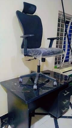 office chair & table for sale