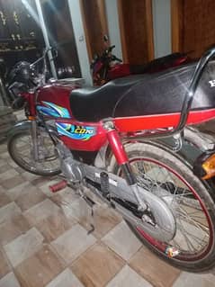 Honda CD 70 Rad kaler total janvan