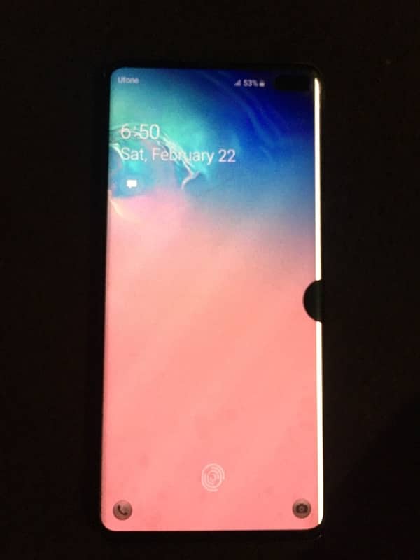 Samsung s10 plus 8 128 all sim warking  dot ma best camra 4