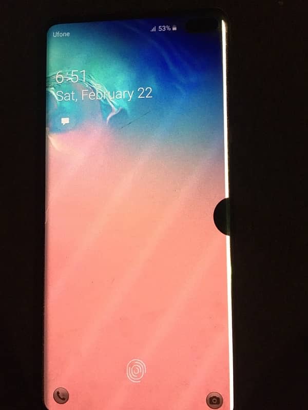 Samsung s10 plus 8 128 all sim warking  dot ma best camra 5