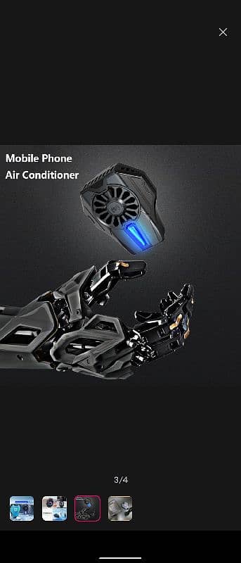 MEMO L01 Mobile Radiator Phone Cooling Fan 2