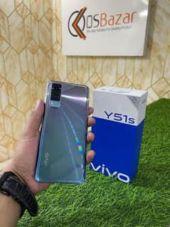 Vivo Y51s 8gb Ram 128gb Storage With Box & Charger