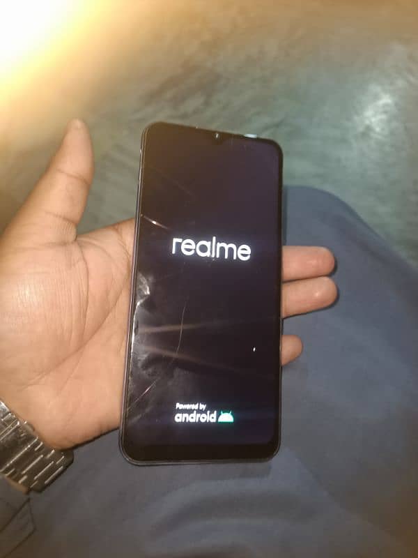 realme c25 s daba charger ni ha tush halka sa crack ha 2