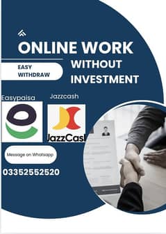 Without investment work for free