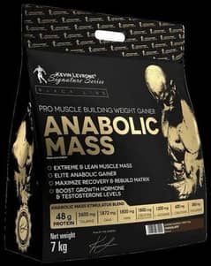 Anabolic mass gainer 7kg pouch (read add)