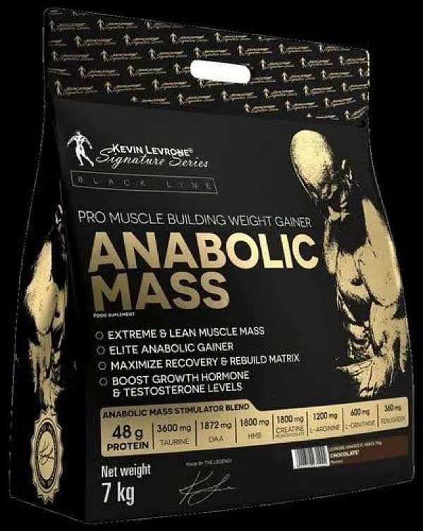 Anabolic mass gainer 7kg pouch (read add) 0