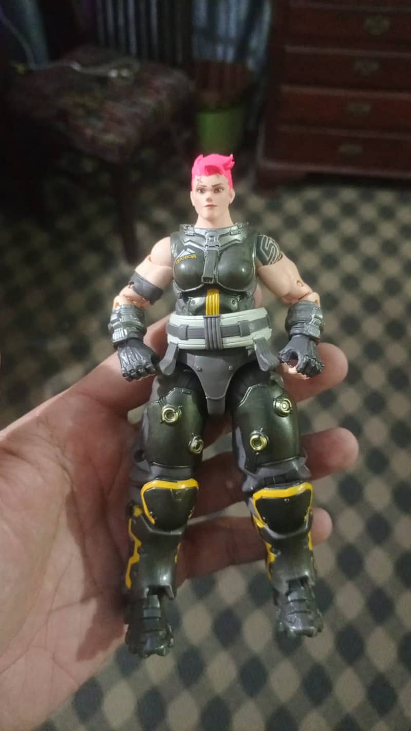 Blizzard Overwatch Ultimates ZARYA Carbon Series Action Figure Hasbro 0