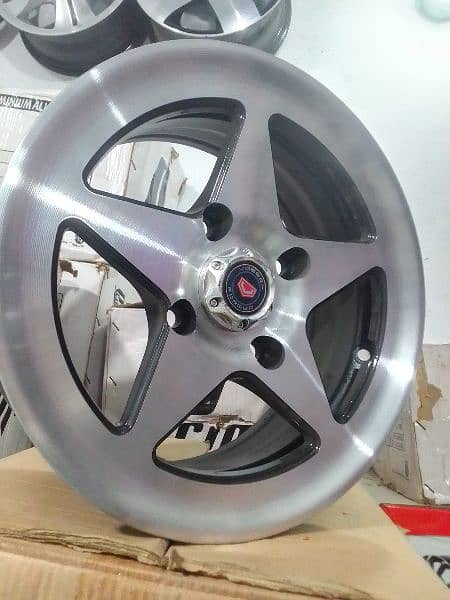 GENUINE ALLOY RIMS FOR CULTUES MEHRAN AND MARGALLA 0