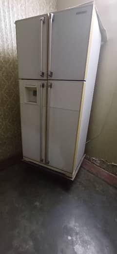 double door fridge