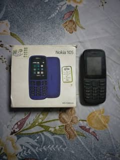 Nokia 105 PTA Approved with Box | No itel gfive QMobile etachi samsung