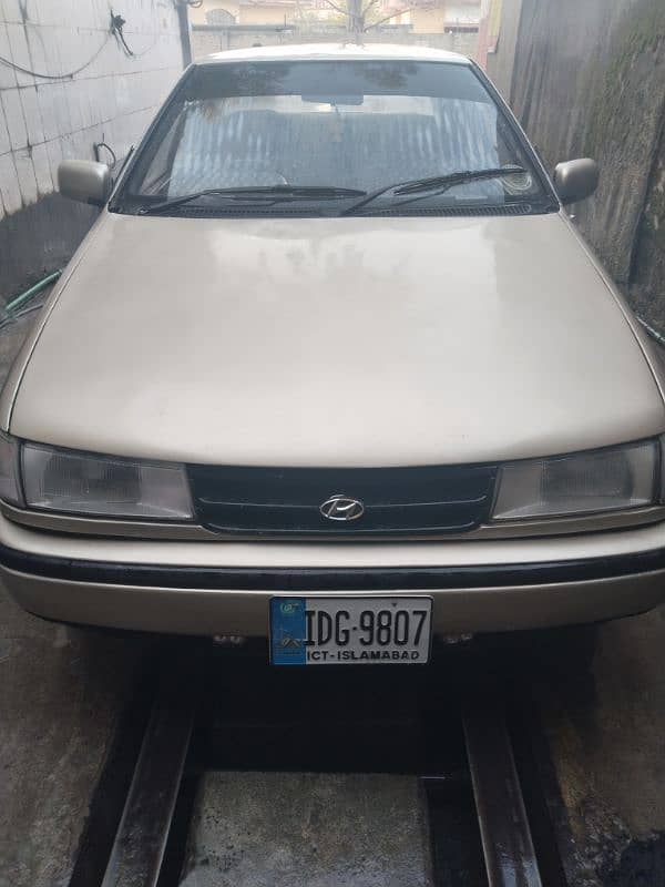 Hyundai Excel 1993 9