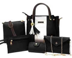 Hand bags 5 pieces free delivery