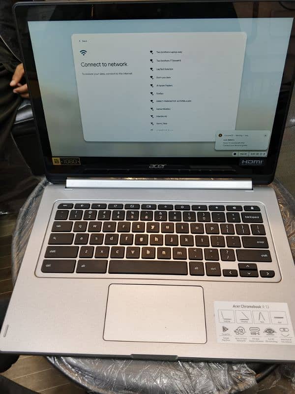 Accer R13 Chromebook 360touch for sale 4gb /64 1