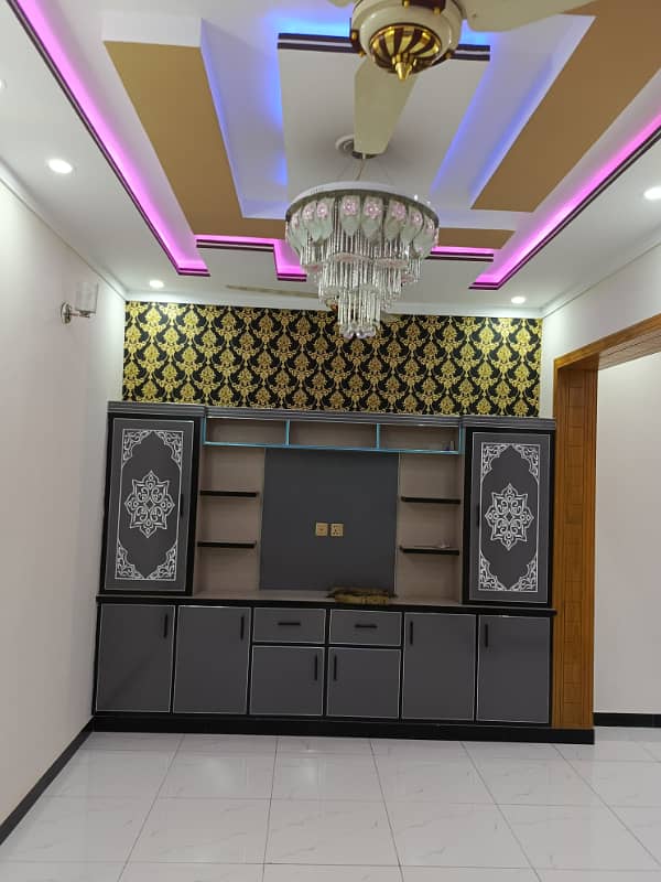 Outstanding Beautiful Designer 5 Marla Double Story House With Water Boring for in Airport Housing Society Near Gulberg Judicial Gulzare Quid and Express Highway 10