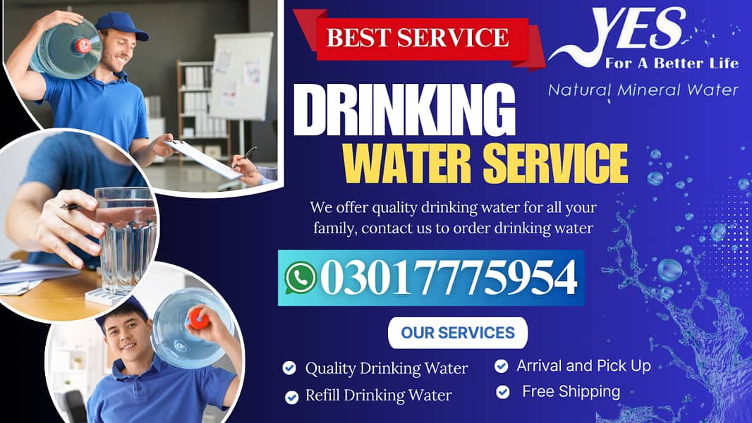 Water, Water supply, delivery service, Purified water, Filtered water 0