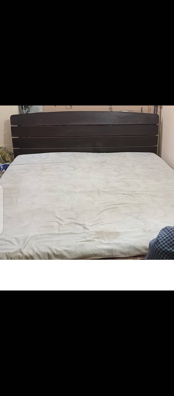 Bed with mattress 2