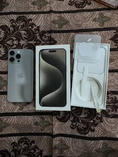 iPhone 15 pro max 256gb Non PTA