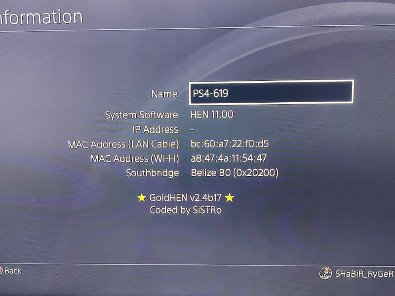 PS4 slim jailbreak 11.0 500GB 9