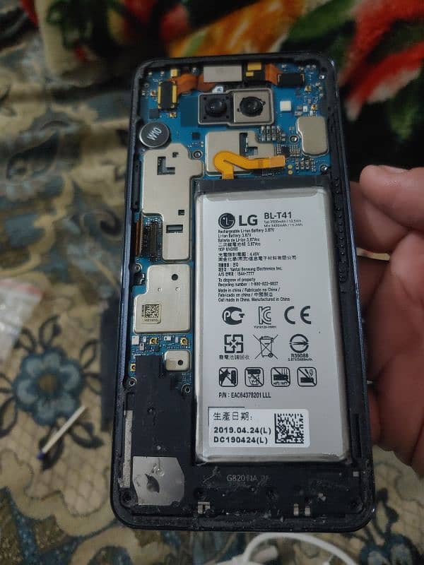 lg g8 all parts available bettry camera sim jacket chargin port body 0